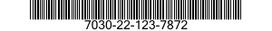 7030-22-123-7872 SOFTWARE KIT 7030221237872 221237872