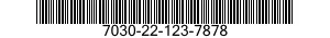 7030-22-123-7878 SOFTWARE KIT 7030221237878 221237878
