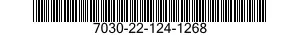 7030-22-124-1268 DISK PROGRAM,AUTOMATIC DATA PROCESSING 7030221241268 221241268