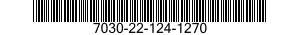 7030-22-124-1270 DISK PROGRAM,AUTOMATIC DATA PROCESSING 7030221241270 221241270