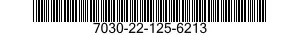 7030-22-125-6213 DISK PROGRAM,AUTOMATIC DATA PROCESSING 7030221256213 221256213