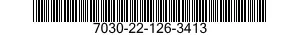 7030-22-126-3413 DISK PROGRAM,AUTOMATIC DATA PROCESSING 7030221263413 221263413