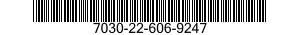7030-22-606-9247 DISK PROGRAM,AUTOMATIC DATA PROCESSING 7030226069247 226069247
