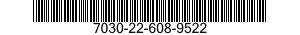 7030-22-608-9522 DISK PROGRAM,AUTOMATIC DATA PROCESSING 7030226089522 226089522