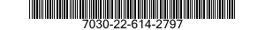 7030-22-614-2797 DISK PROGRAM,AUTOMATIC DATA PROCESSING 7030226142797 226142797