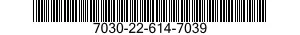 7030-22-614-7039 SOFTWARE KIT 7030226147039 226147039