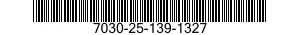 7030-25-139-1327 DISK PROGRAM,AUTOMATIC DATA PROCESSING 7030251391327 251391327