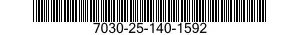 7030-25-140-1592 DISK PROGRAM,AUTOMATIC DATA PROCESSING 7030251401592 251401592