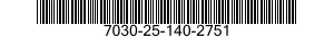 7030-25-140-2751 DISK PROGRAM,AUTOMA 7030251402751 251402751