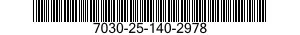 7030-25-140-2978 DISK PROGRAM,AUTOMATIC DATA PROCESSING 7030251402978 251402978