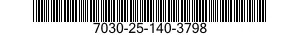7030-25-140-3798 DISK PROGRAM,AUTOMATIC DATA PROCESSING 7030251403798 251403798