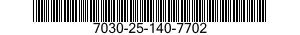7030-25-140-7702 DISK PROGRAM,AUTOMATIC DATA PROCESSING 7030251407702 251407702