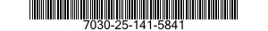 7030-25-141-5841 DISK PROGRAM,AUTOMA 7030251415841 251415841