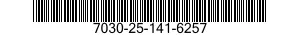 7030-25-141-6257 DISK PROGRAM,AUTOMATIC DATA PROCESSING 7030251416257 251416257
