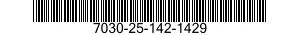 7030-25-142-1429 DISK PROGRAM,AUTOMATIC DATA PROCESSING 7030251421429 251421429