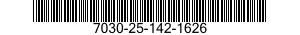 7030-25-142-1626 DISK PROGRAM,AUTOMATIC DATA PROCESSING 7030251421626 251421626