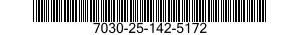 7030-25-142-5172 DISK PROGRAM,AUTOMATIC DATA PROCESSING 7030251425172 251425172