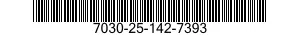 7030-25-142-7393 DISK PROGRAM,AUTOMATIC DATA PROCESSING 7030251427393 251427393
