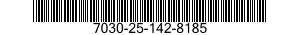 7030-25-142-8185 DISK PROGRAM,AUTOMATIC DATA PROCESSING 7030251428185 251428185