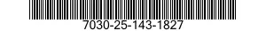 7030-25-143-1827 DISK PROGRAM,AUTOMATIC DATA PROCESSING 7030251431827 251431827