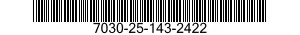 7030-25-143-2422 DISK PROGRAM,AUTOMATIC DATA PROCESSING 7030251432422 251432422