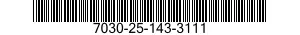 7030-25-143-3111 DISK PROGRAM,AUTOMATIC DATA PROCESSING 7030251433111 251433111