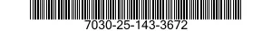 7030-25-143-3672 DISK PROGRAM,AUTOMATIC DATA PROCESSING 7030251433672 251433672