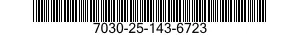 7030-25-143-6723 DISK PROGRAM,AUTOMATIC DATA PROCESSING 7030251436723 251436723