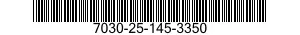 7030-25-145-3350 DISK PROGRAM,AUTOMATIC DATA PROCESSING 7030251453350 251453350