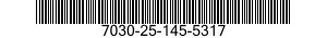 7030-25-145-5317 DISK PROGRAM,AUTOMATIC DATA PROCESSING 7030251455317 251455317