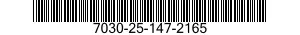 7030-25-147-2165 DISK PROGRAM,AUTOMATIC DATA PROCESSING 7030251472165 251472165