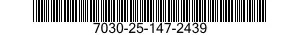 7030-25-147-2439 DISK PROGRAM,AUTOMATIC DATA PROCESSING 7030251472439 251472439