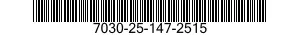 7030-25-147-2515 DISK PROGRAM,AUTOMATIC DATA PROCESSING 7030251472515 251472515