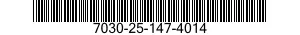 7030-25-147-4014 SOFTWARE KIT 7030251474014 251474014