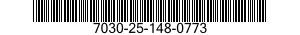 7030-25-148-0773 DISK PROGRAM,AUTOMATIC DATA PROCESSING 7030251480773 251480773
