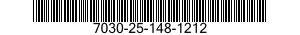 7030-25-148-1212 DISK PROGRAM,AUTOMATIC DATA PROCESSING 7030251481212 251481212