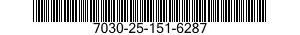 7030-25-151-6287 SOFTWARE KIT 7030251516287 251516287