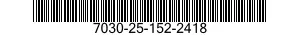 7030-25-152-2418 SOFTWARE KIT 7030251522418 251522418