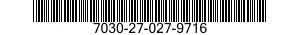 7030-27-027-9716 SOFTWARE KIT 7030270279716 270279716