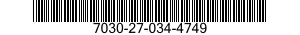 7030-27-034-4749 SOFTWARE KIT 7030270344749 270344749