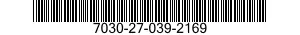 7030-27-039-2169 SOFTWARE KIT 7030270392169 270392169