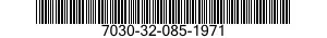 7030-32-085-1971 DISK PROGRAM,AUTOMATIC DATA PROCESSING 7030320851971 320851971