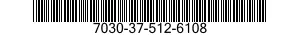 7030-37-512-6108 DISK PROGRAM,AUTOMATIC DATA PROCESSING 7030375126108 375126108