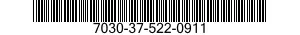 7030-37-522-0911 DISK PROGRAM,AUTOMATIC DATA PROCESSING 7030375220911 375220911