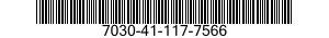 7030-41-117-7566 DISK PROGRAM,AUTOMATIC DATA PROCESSING 7030411177566 411177566