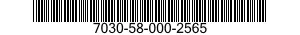 7030-58-000-2565 DISK PROGRAM,AUTOMATIC DATA PROCESSING 7030580002565 580002565