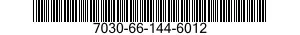 7030-66-144-6012 DISK PROGRAM,AUTOMATIC DATA PROCESSING 7030661446012 661446012