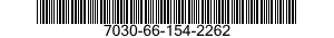 7030-66-154-2262 SOFTWARE KIT 7030661542262 661542262