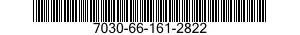 7030-66-161-2822 SOFTWARE KIT 7030661612822 661612822