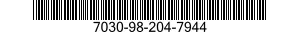 7030-98-204-7944 DISK PROGRAM,AUTOMATIC DATA PROCESSING 7030982047944 982047944